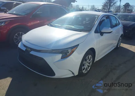 2025 Toyota Corolla Le from USA, damaged, VIN 5YFB4MDE1SP332483